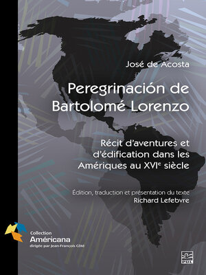 cover image of Peregrinacion de Bartolomé Lorenzo